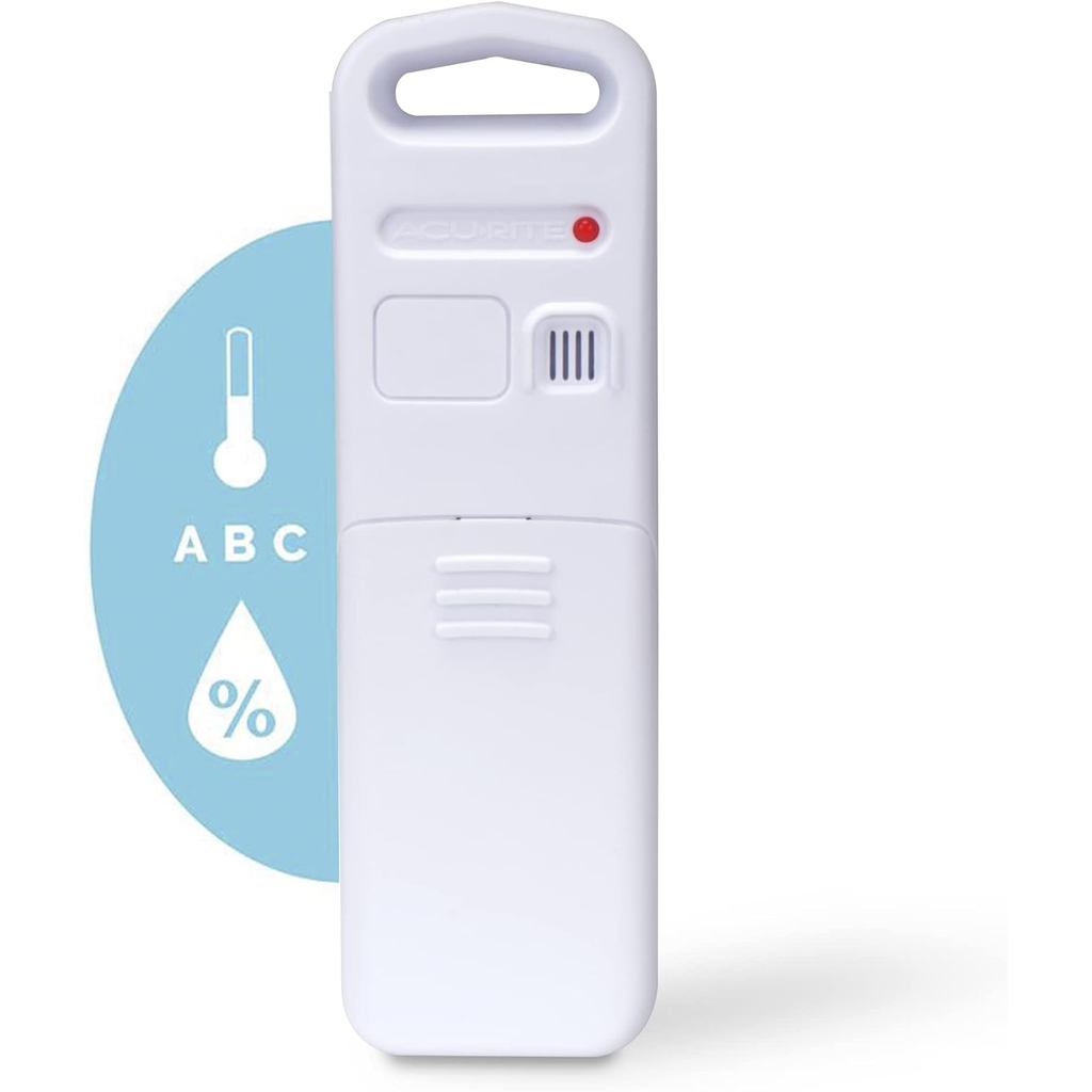 AcuRite Wireless Indoor Outdoor Temperature and Humidity Sensor with A ...