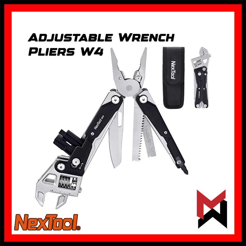 Nextool - Adjustable Wrench Pliers W4 | Shopee Philippines