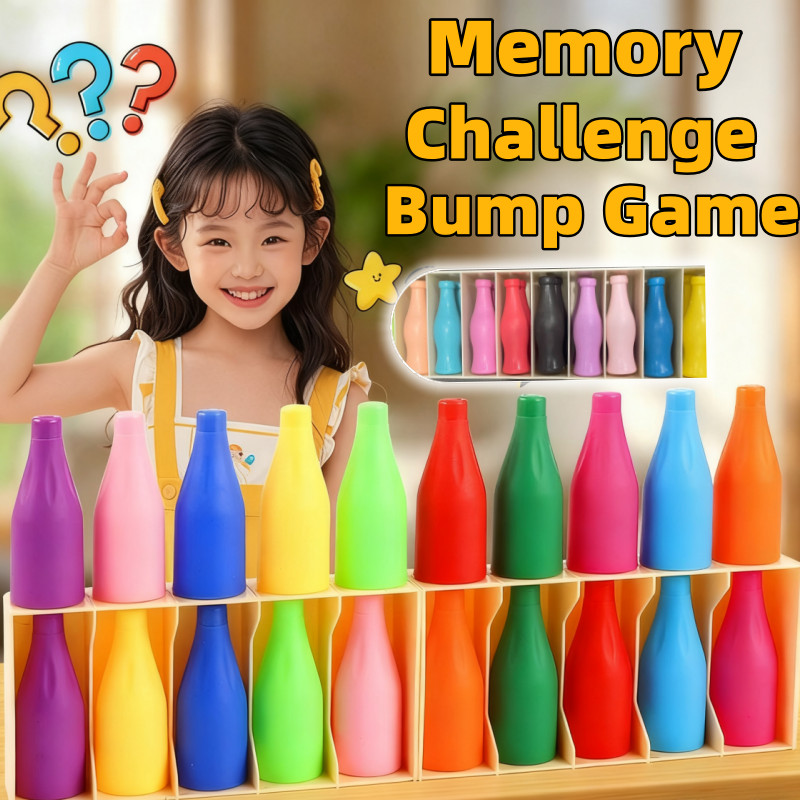 Memory Matching Game Bottle Color Sorting Toy for Family Game Cognitive ...