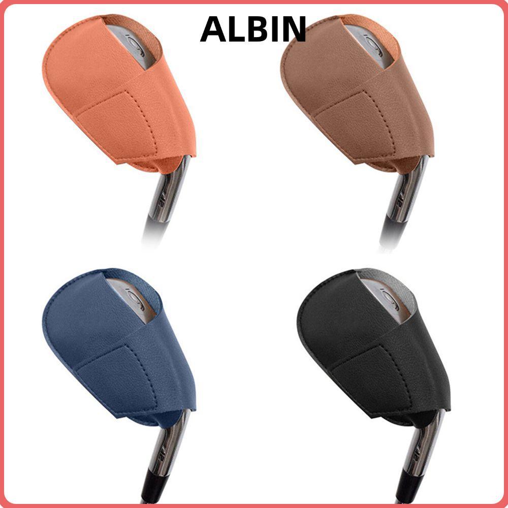 ALBIN Golf Iron Head Cover Outdoors Leather Accessories Protective ...
