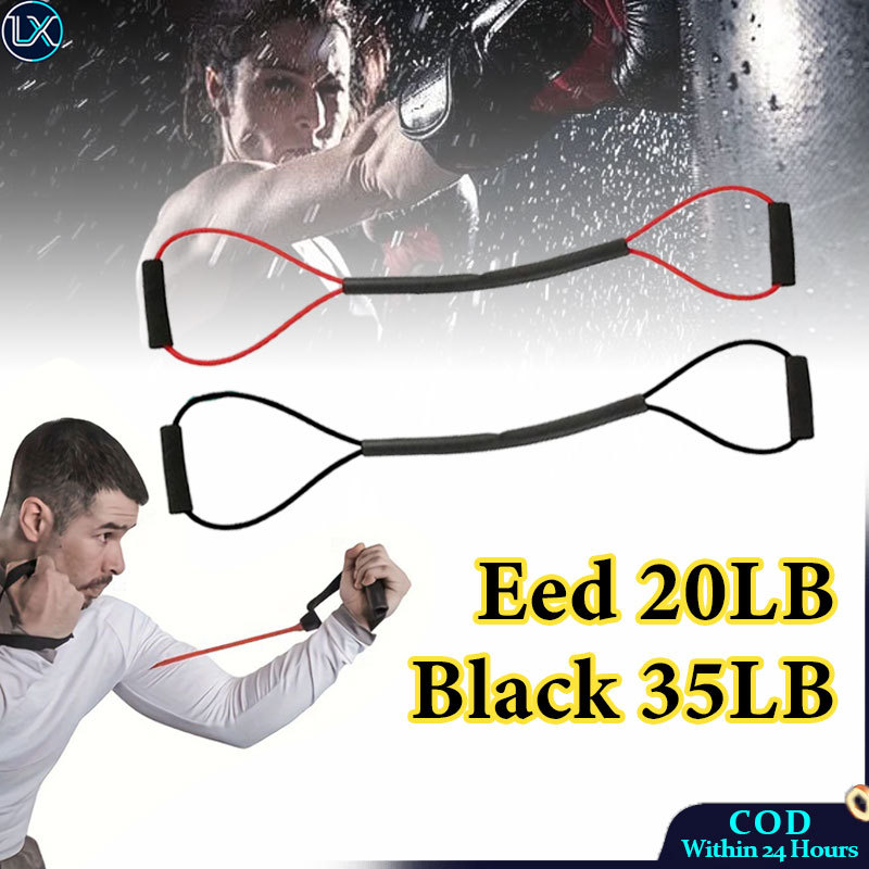 Boxing Elastic Resistance Band 20/35lbs Adjustable Pull Rope for Yoga ...