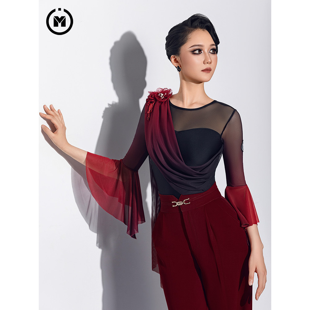 IAMYC Modern Dance Costume Female Waltz Dance Costume National Standard ...