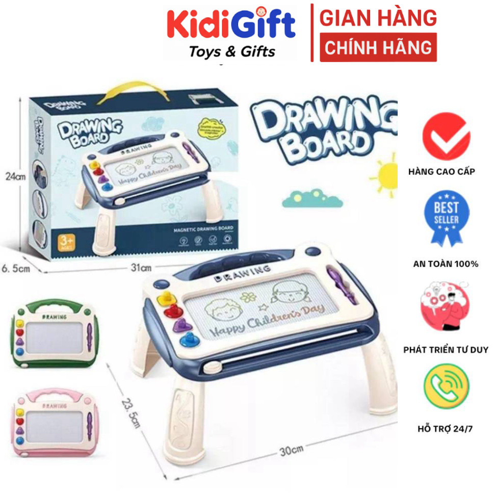 Smart Drawing Board with Legs for Children, Magnetic Board for Writing ...