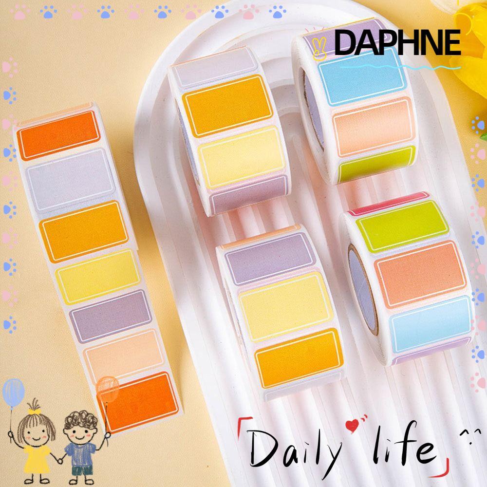 DAPHNE Label Stickers, Stationery Supplies Self-adhesive Name Sticker ...