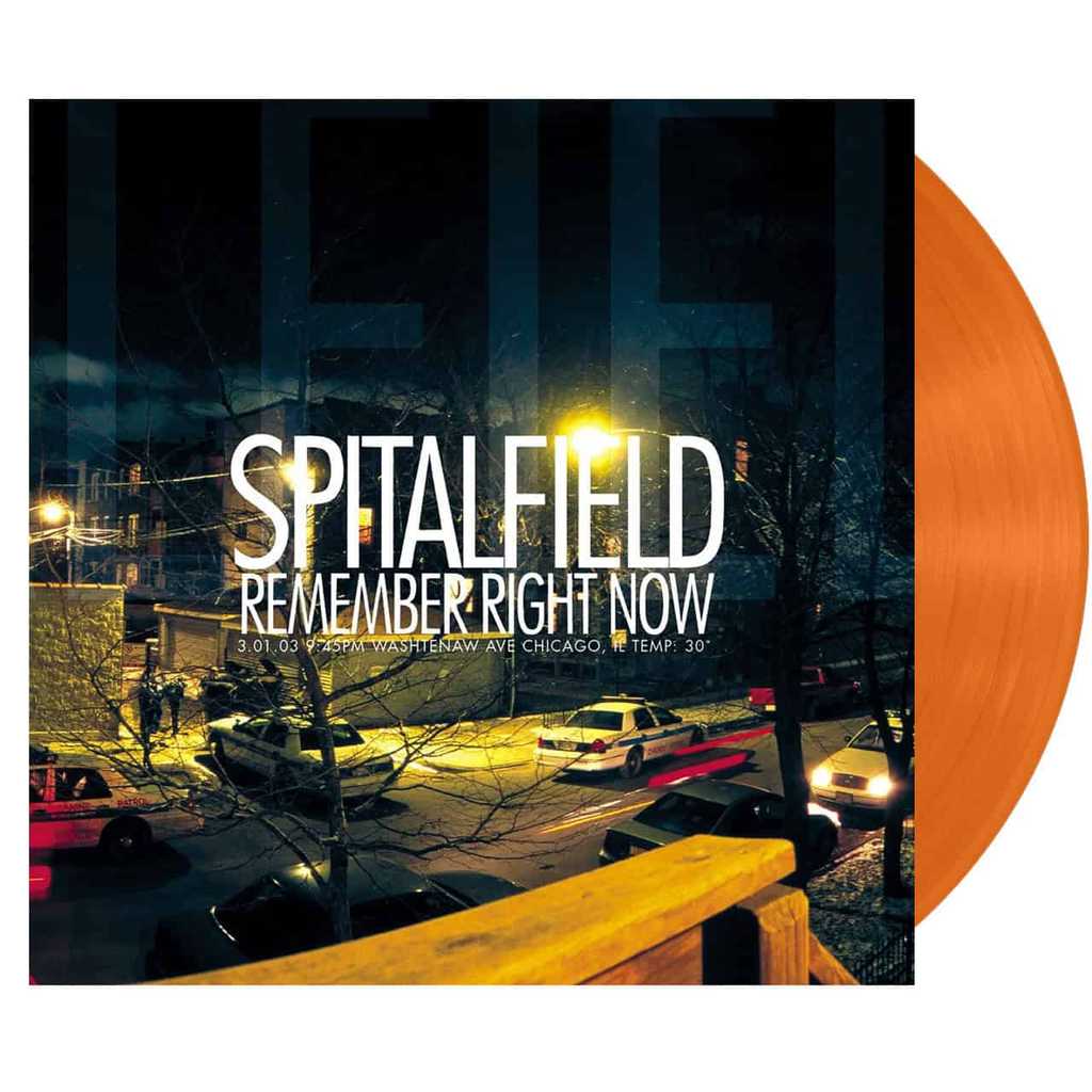 SPITALFIELD Remember Right Now 20th Anniversary Edition Vinyl (Orange ...