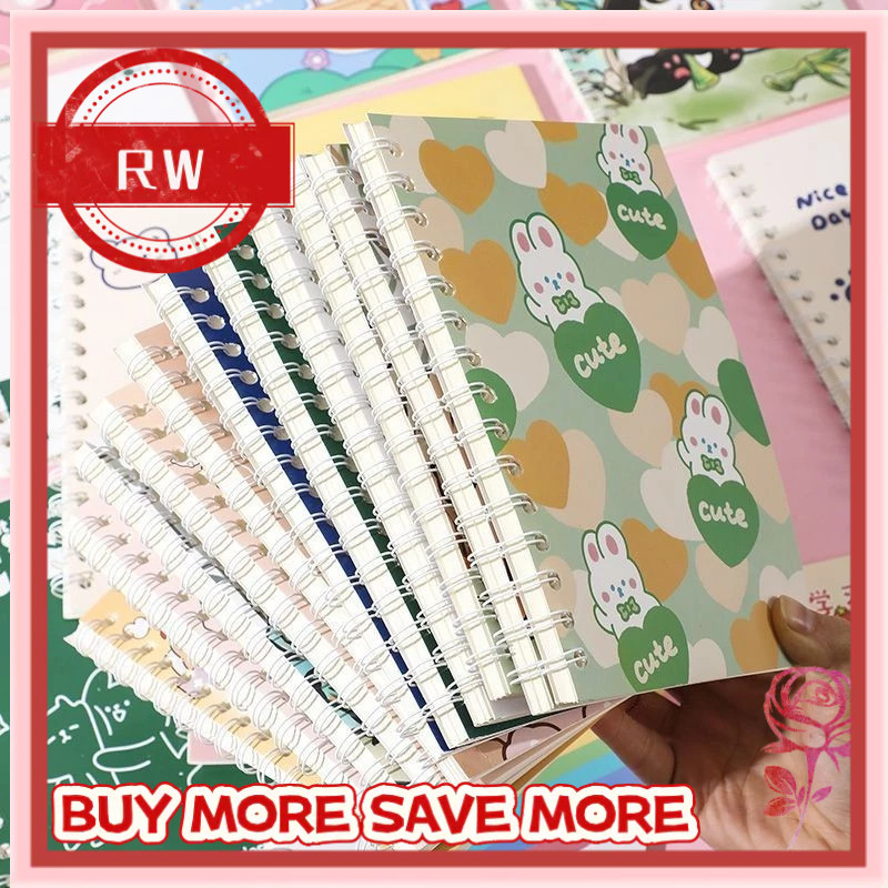 Wholesale Cute Korean Student Notebook A5 Thick Handbook Cartoon Coil ...