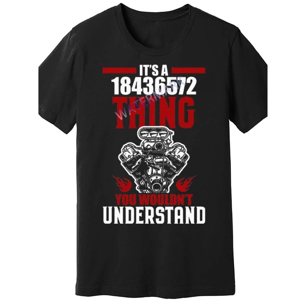 Chev V8 Engine 18436572 Firing Order 82660 funny Men S Short Sleeve T ...