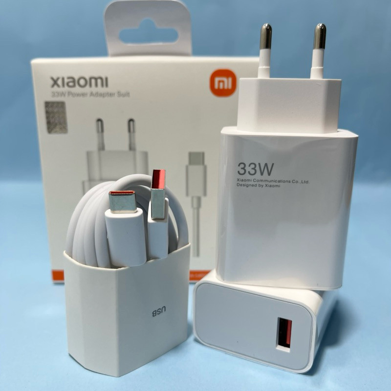XMI 33WATT CHARGER 33W SUPER FAST CHARGING TYPE C/ 100% ORIGINAL ...