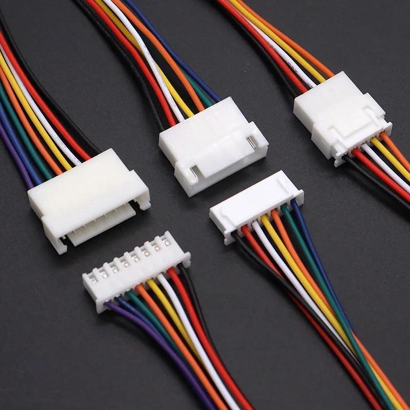 10PCS JST XH2.54 XH 2.54mm Wire Cable Connector 2P/3P/4P/5P/6 Pin Pitch ...