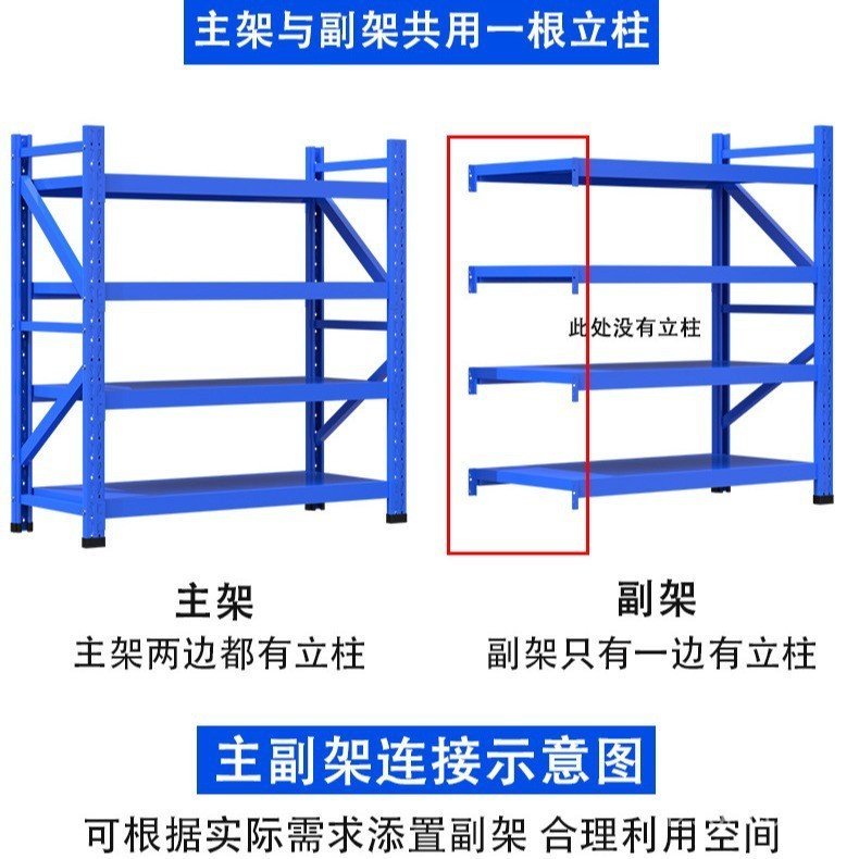 Warehouse Shelves Storage Racks Hardware Warehouse Heavy Duty Medium ...