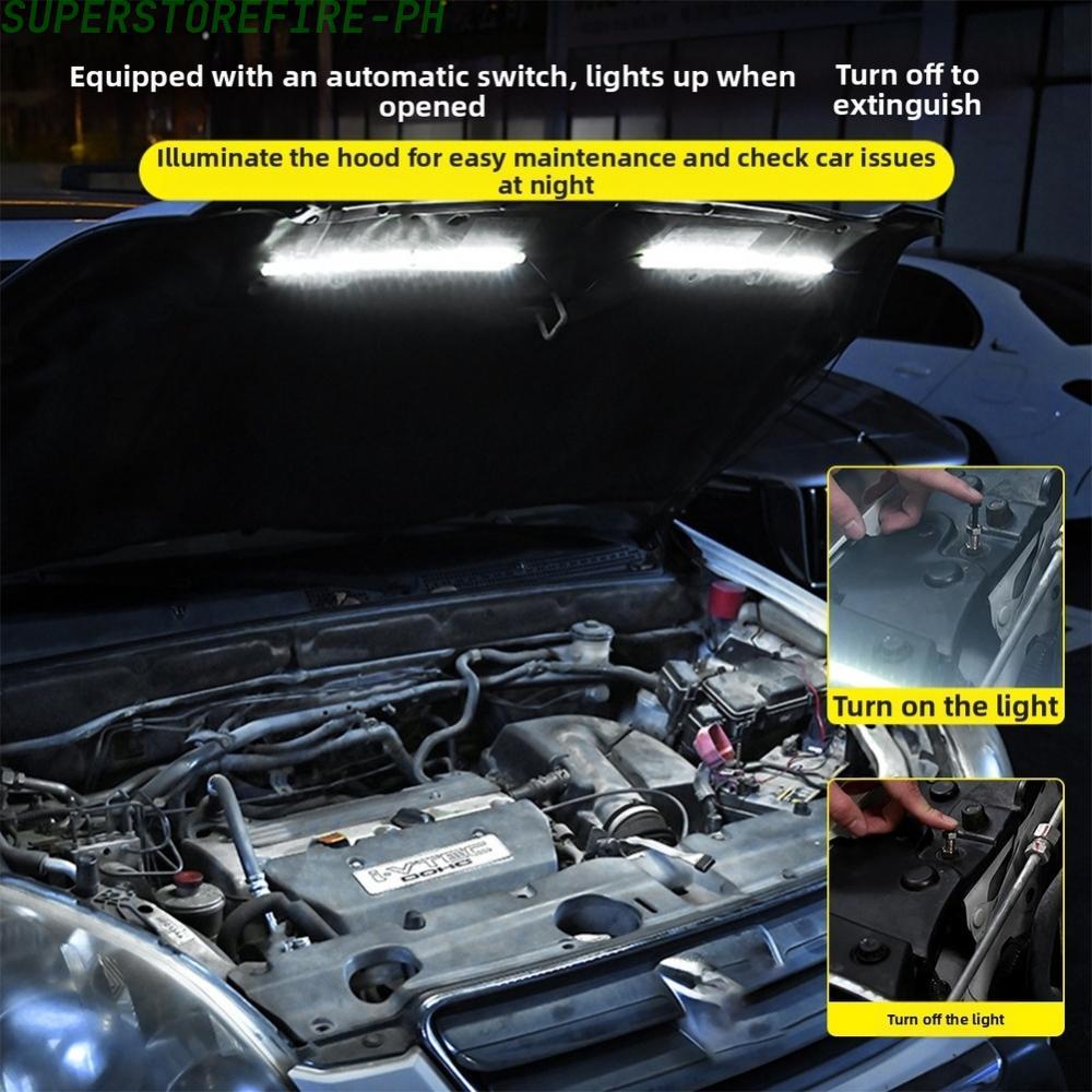 SUPER|Engine Bay LED Automatic On/off Switch Sealed Tail Covers High ...