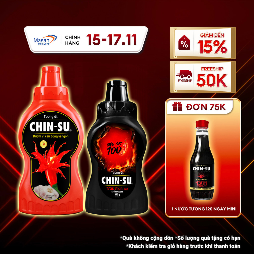 [Select type]Combo 1 CHIN-SU SPICY chili sauce 100 bottles x 110gr ...
