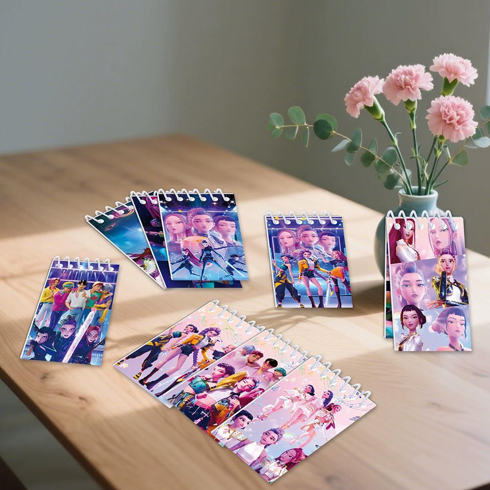 Huntrix K-pop Demon Hunters Notepad Saja Boys Notebook Notebook For ...