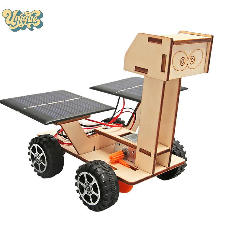 (Unique) Creative DIY Handmade Solar Powered Mars Rover Model Toy ...
