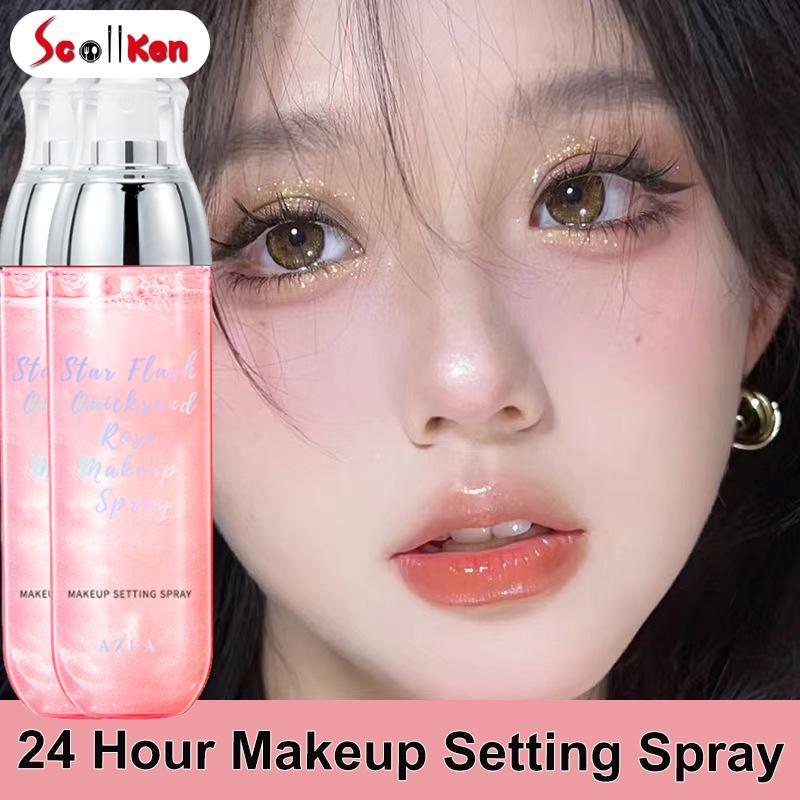 Long Lasting Waterproof Makeup Setting Spray - Matte Finish Oil Control ...