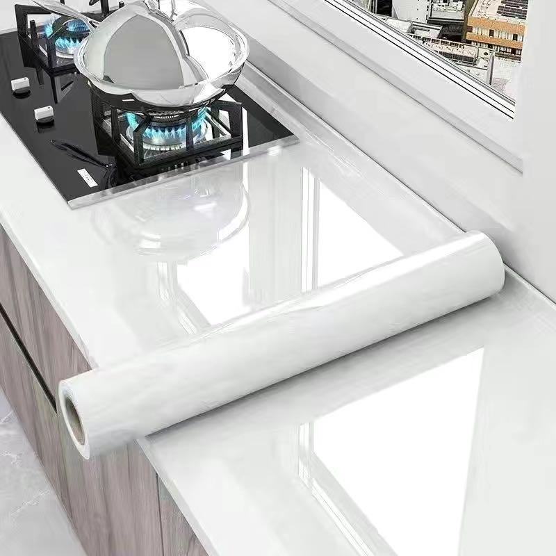 60cm*5M/10M PVC Thickened Marble Wallpaper Waterproof Oil Proof Sticker ...