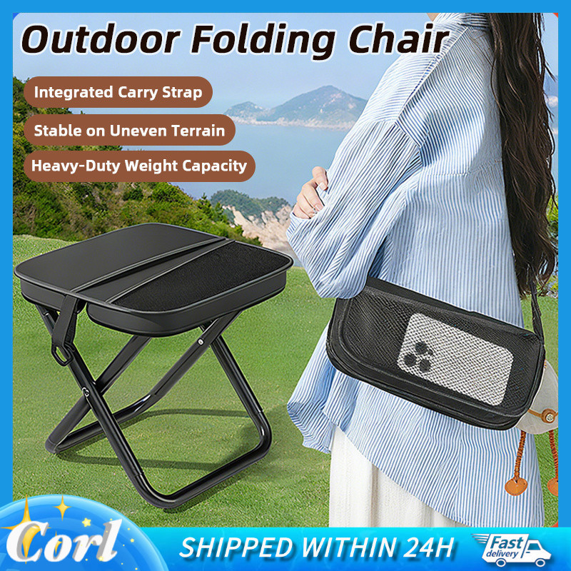 Small Camping Chair Portable Ultralight Beach Fishing Chair with ...