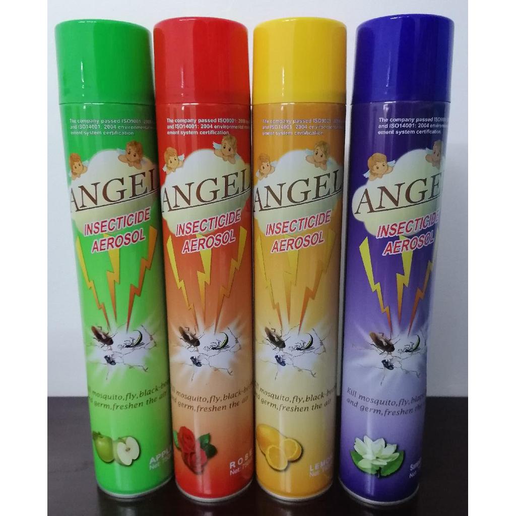 Angel Insecticide Aerosol Spray 750mL | Shopee Philippines