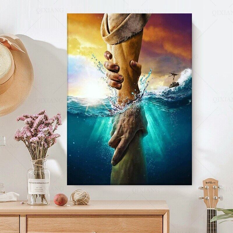 The Of God Jesus Christ Poster Decor Wall Art Painting for Living Room ...