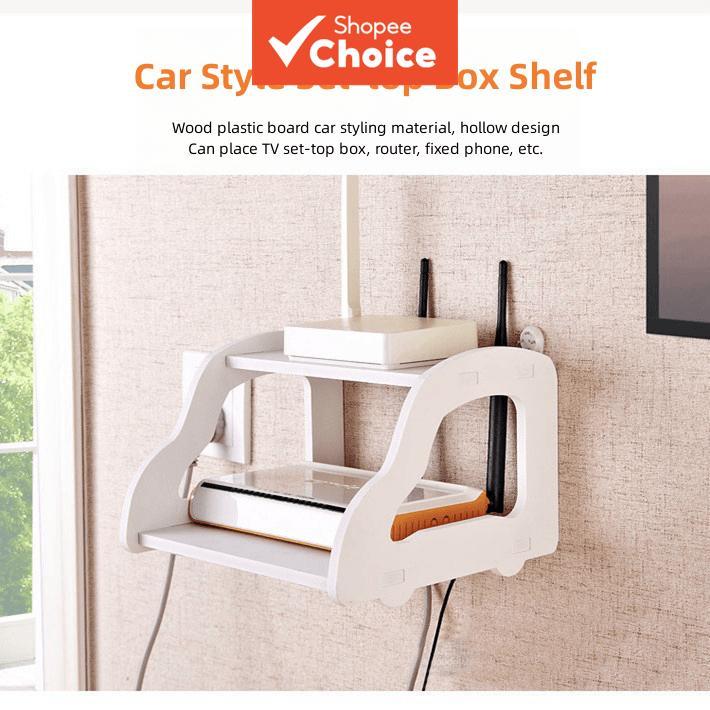 Stylish Hole-Free Set-Top Box Rack for Living Room, Bedroom, and TV ...