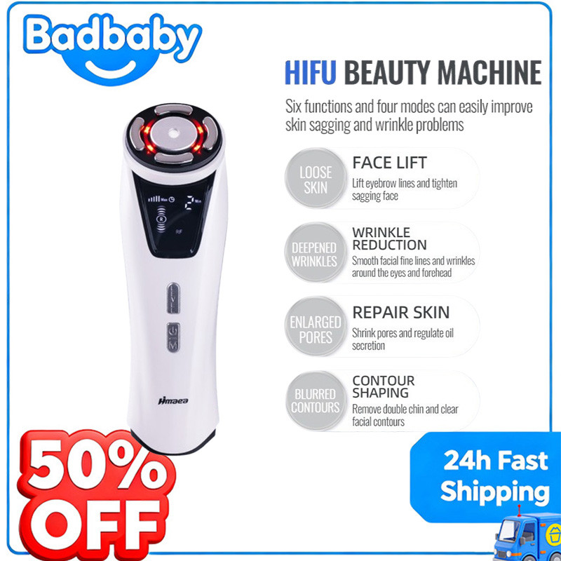 HIFU Ultrasonic EMS Microcurrent Facial Device - 2025 Home Beauty Tool ...