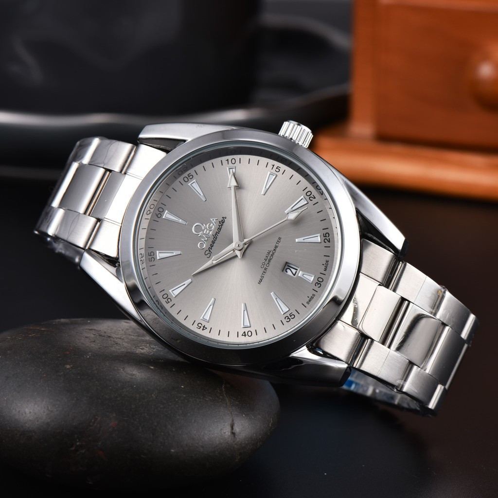 Omega Speedmaster Series Watch with Stainless Steel Strap, Master ...