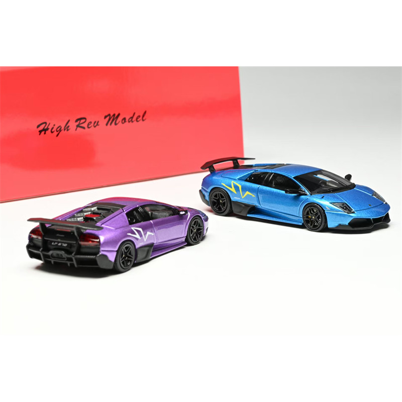 High Rev Model 1:64 Murcielago LP670-4 SV Diecast Model Car | Shopee ...