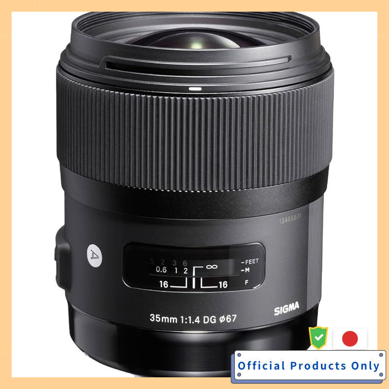 Sigma Art 35mm F1.4 DG HSM Full Frame Lens | Shopee Philippines