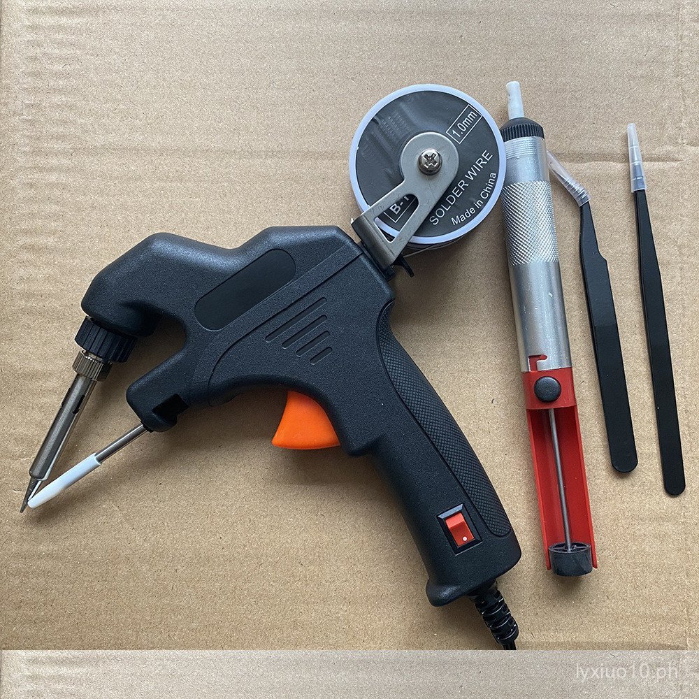 60W Soldering Gun Internal Heating Handheld Electric Soldering Iron Set ...