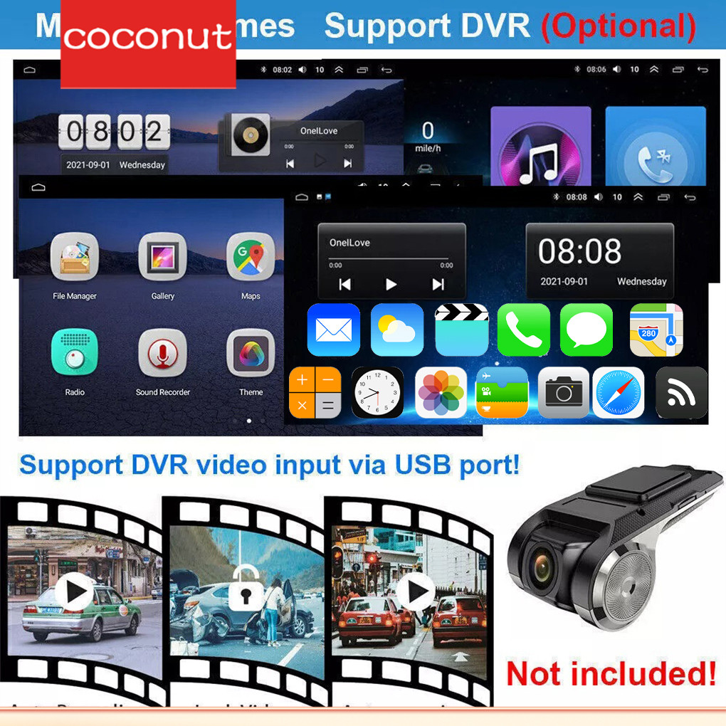 10piece Android Car Stereo Multimedia Player Radio For Vehicle With ...