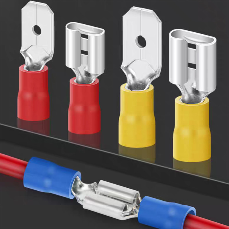 Male and Female Plug-in Terminal Block FDD/MDD/FDFD 2.8 4.8 6.3mm ...