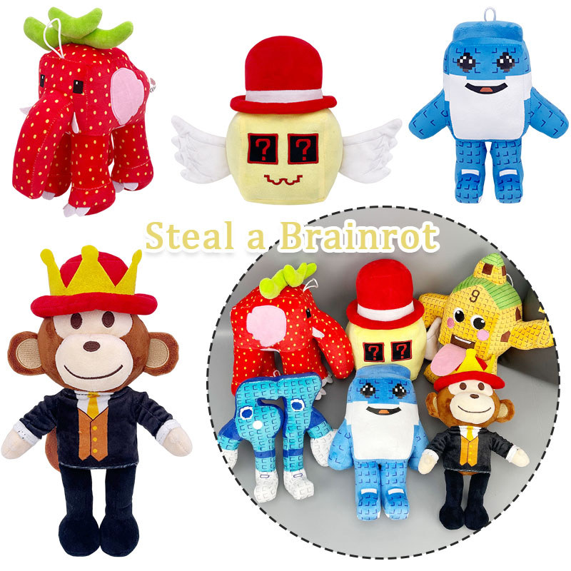 Roblox Steal A Brainrot Jandel Stuffed Toys Los Tralaleritos Admin ...