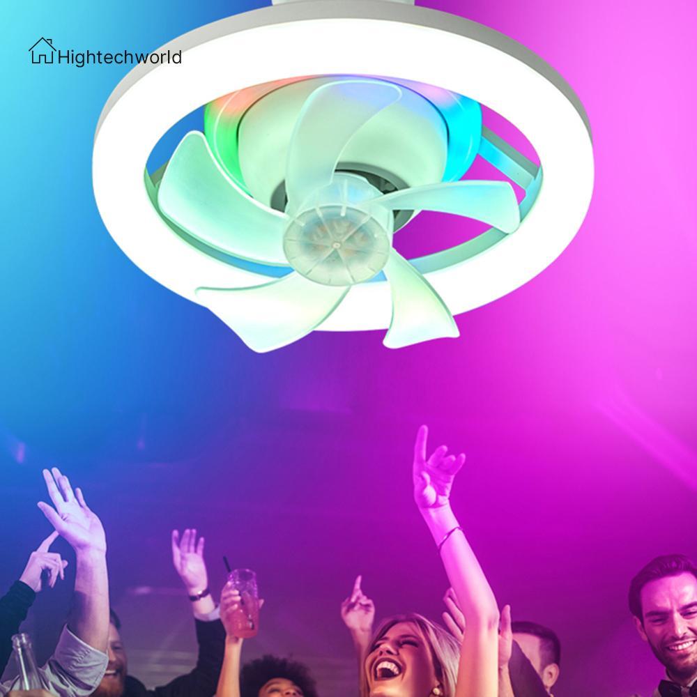 Ceiling Fan LED Lamp with E27 Base 3 Colors Dimmable/RGB Dimmable E27 ...