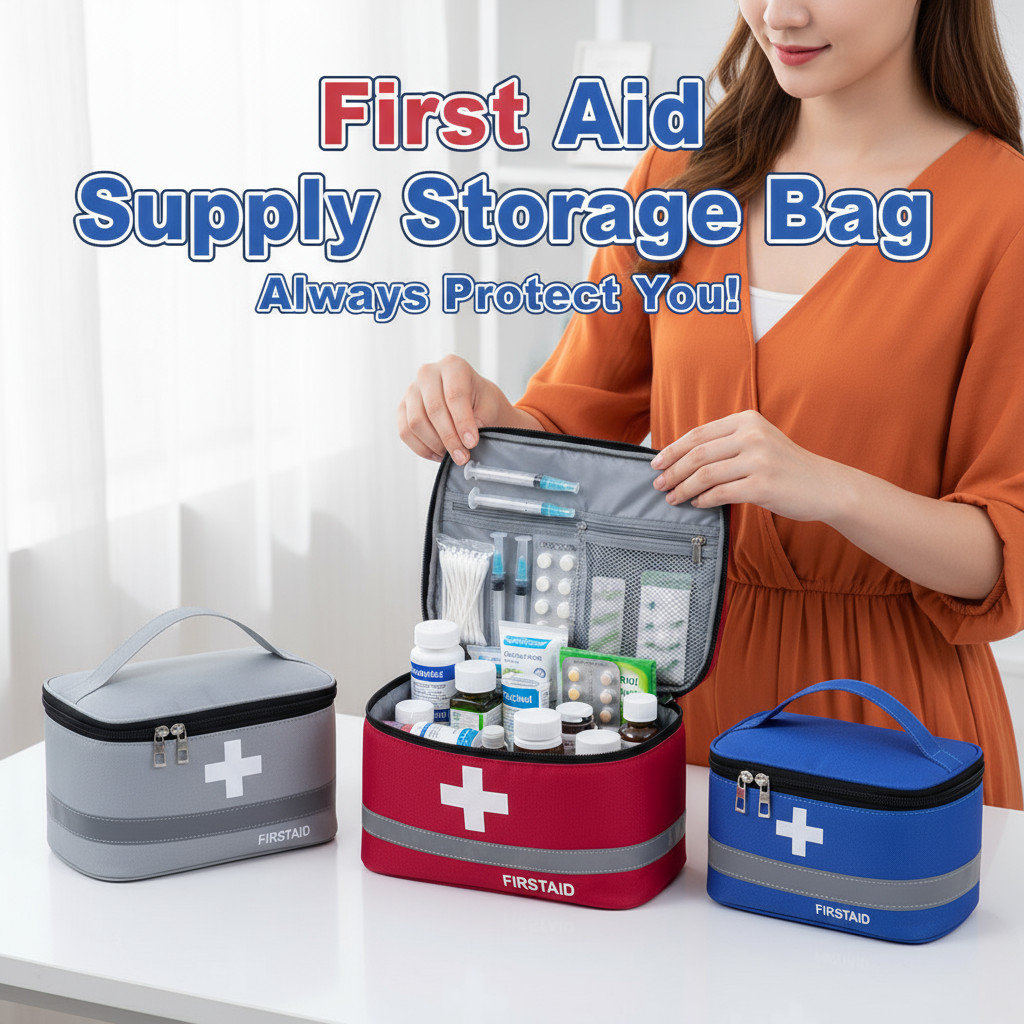 First Aid Kit New Style Empty Emergency Durable Fabric Multipurpose ...