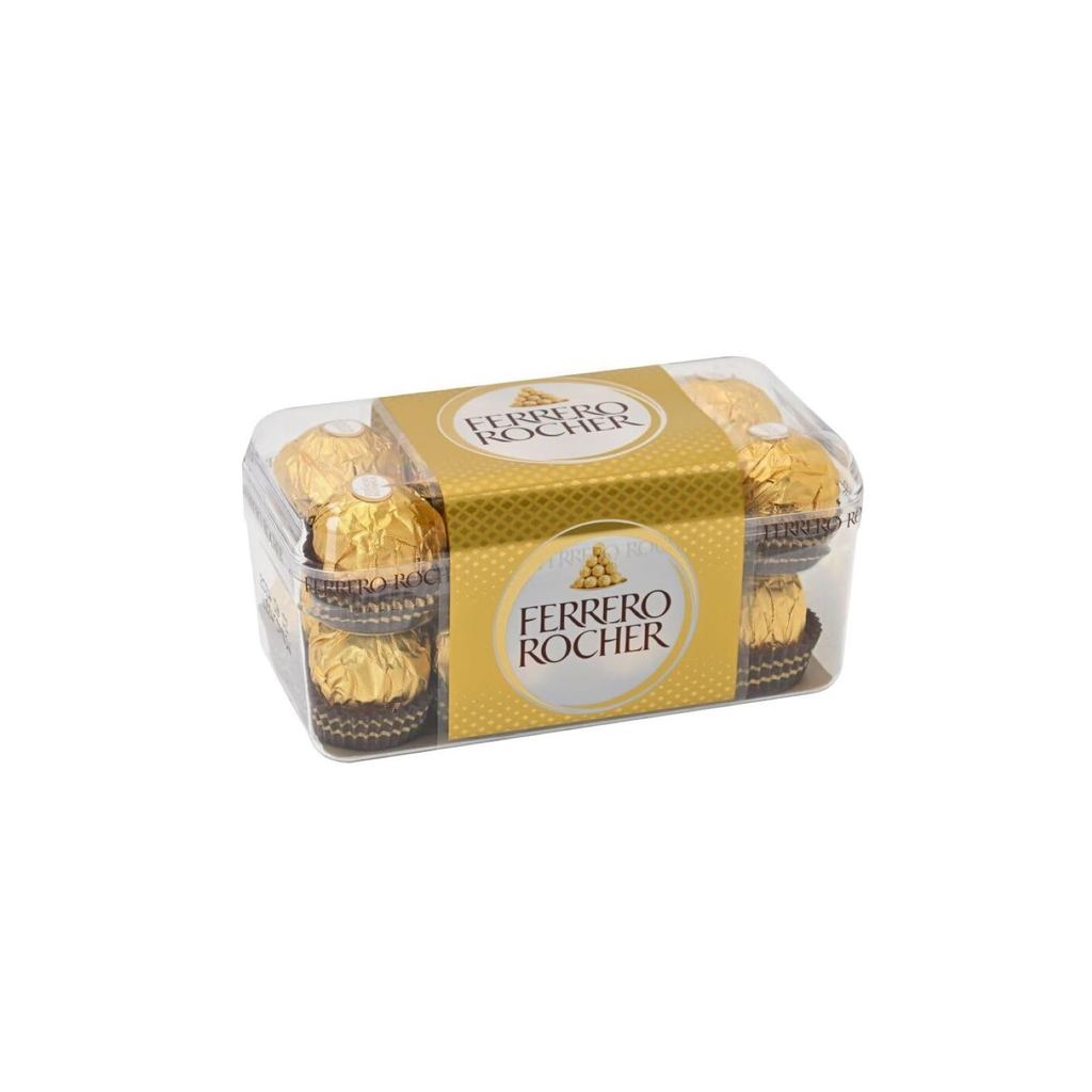 Ferrero Rocher Hazelnut Milk Chocolate 16pcs – Japan Edition Individual ...