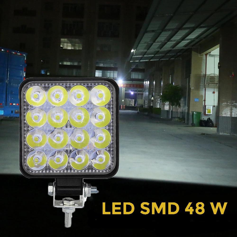 IP67 Cool White 48W 12V LED Car Floodlight Spotlight - AS4 | Shopee ...