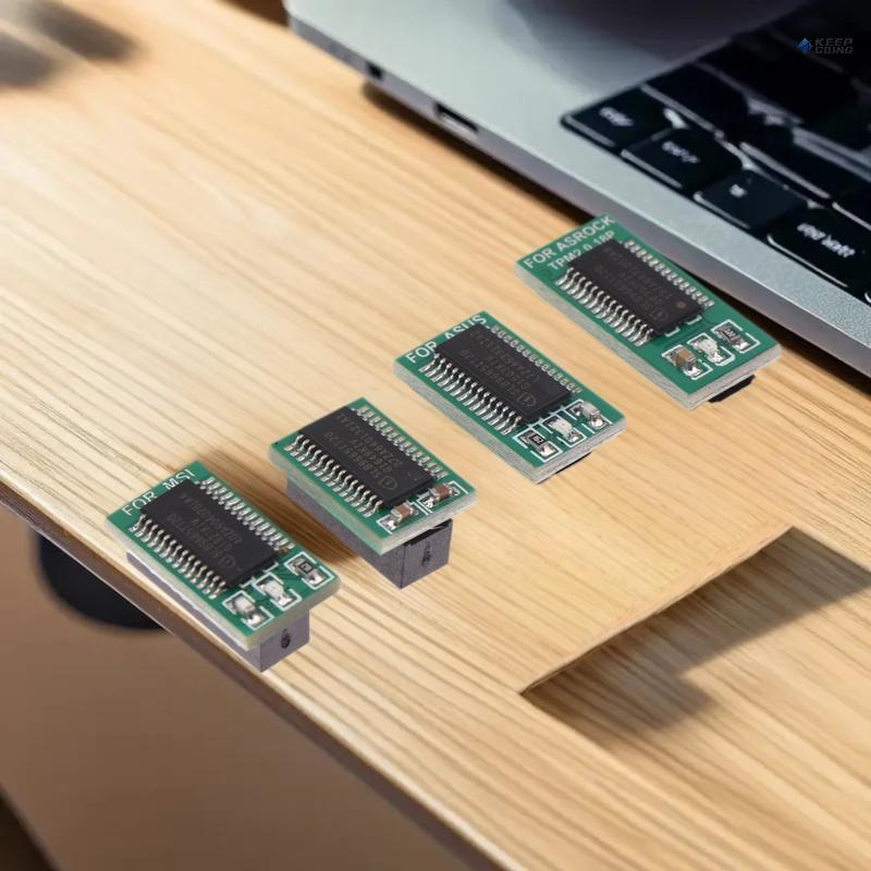 Keep Going＞ TPM 2.0 Module 12/14/18Pin Motherboard For ASUS MSI ...
