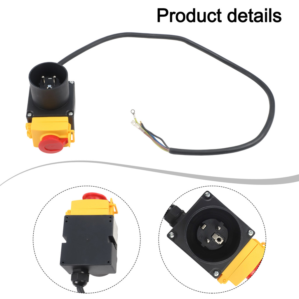 KOA7 Interruttore Elettromagnetico 250V 12A Per Spaccalegna HCK3T – Ricambio Compatibile Per Tagliatrici A Legna