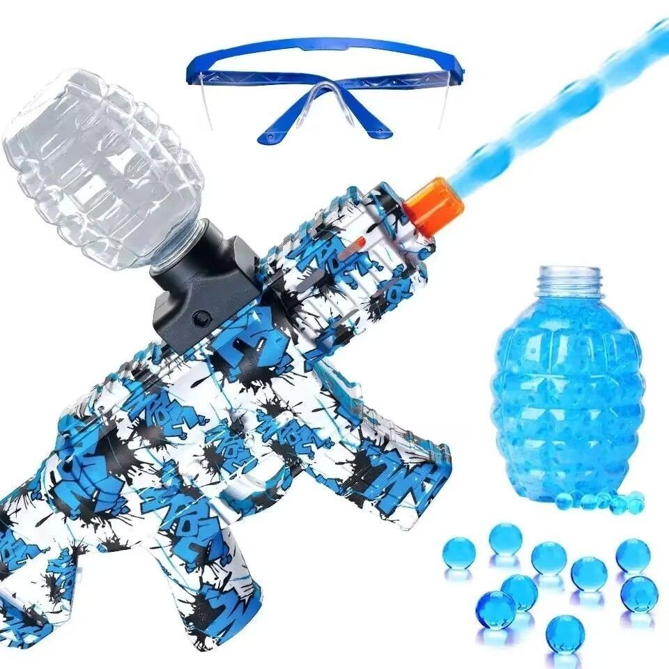 Gel Blaster Electric Splatter Water Bead Ball Gun Automatics Shooter ...