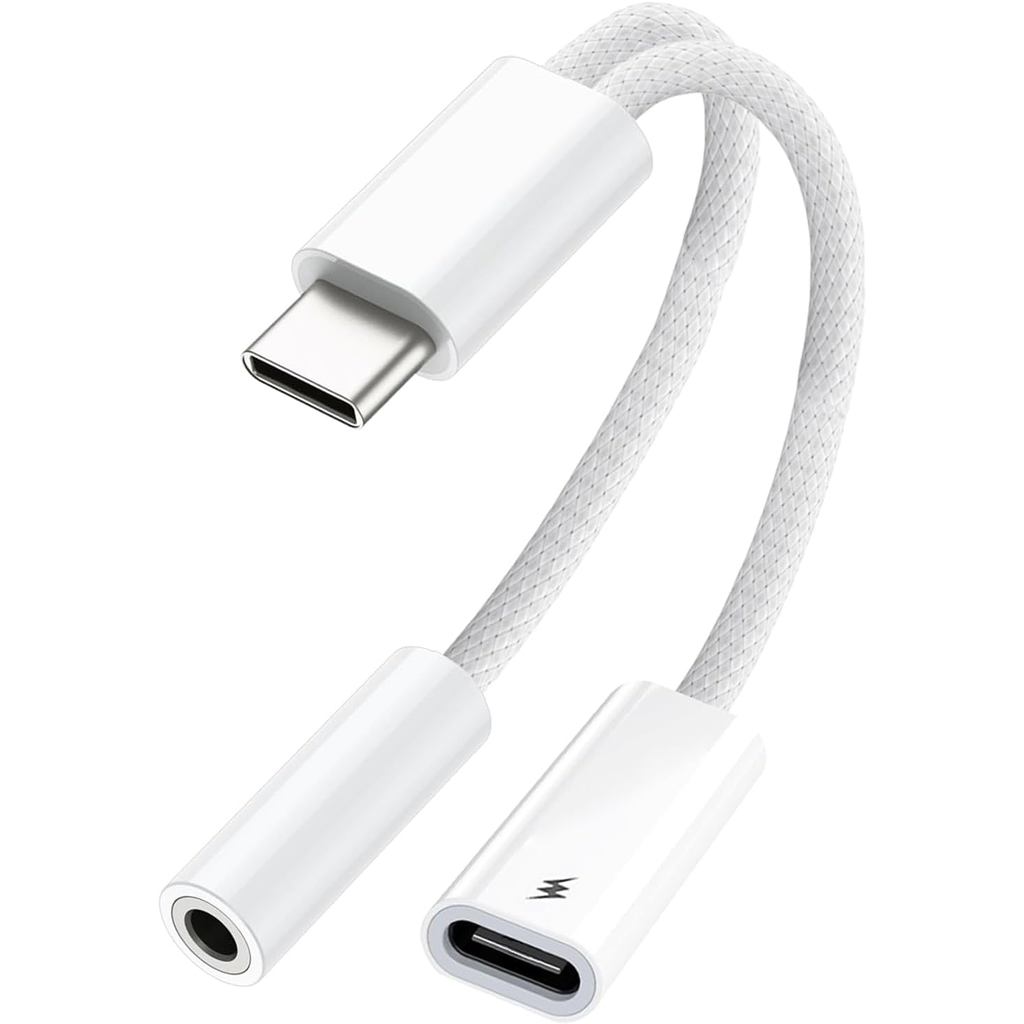 ESR 2-IN-1 USB-C Headphone Jack / Charge Adapter For Android