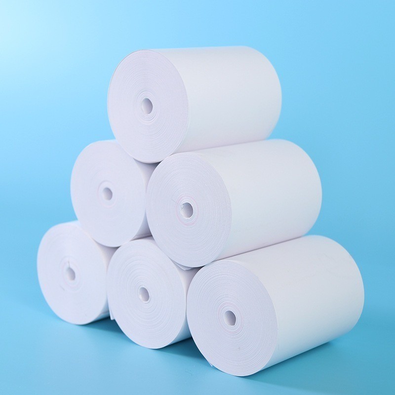 （COD）Thermal Paper 57x50 mm (100rolls) Coreless Thermal Printer High ...
