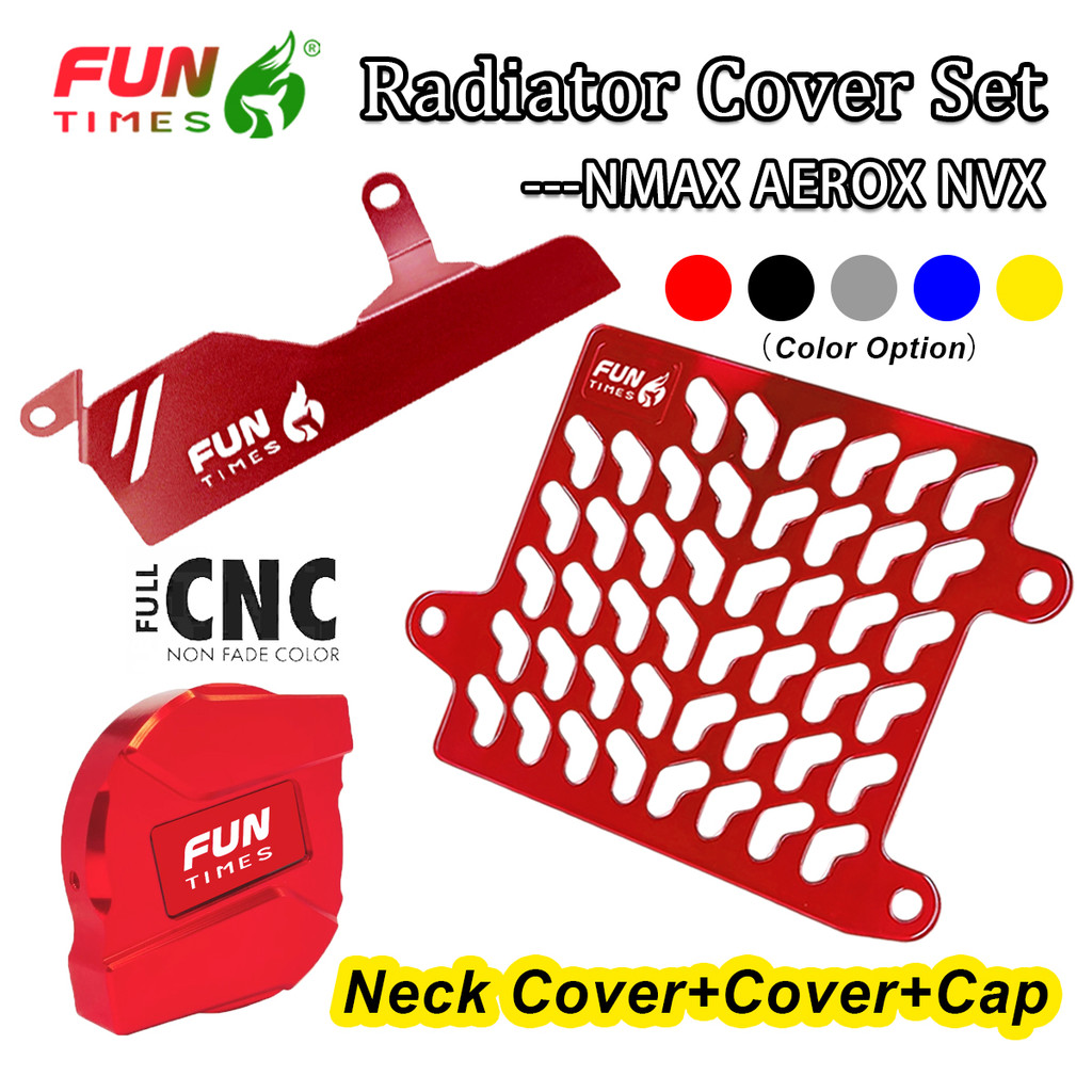 Full CNC Set Radiator Cover + Radiator Neck + Radiator Cap with Laser ...