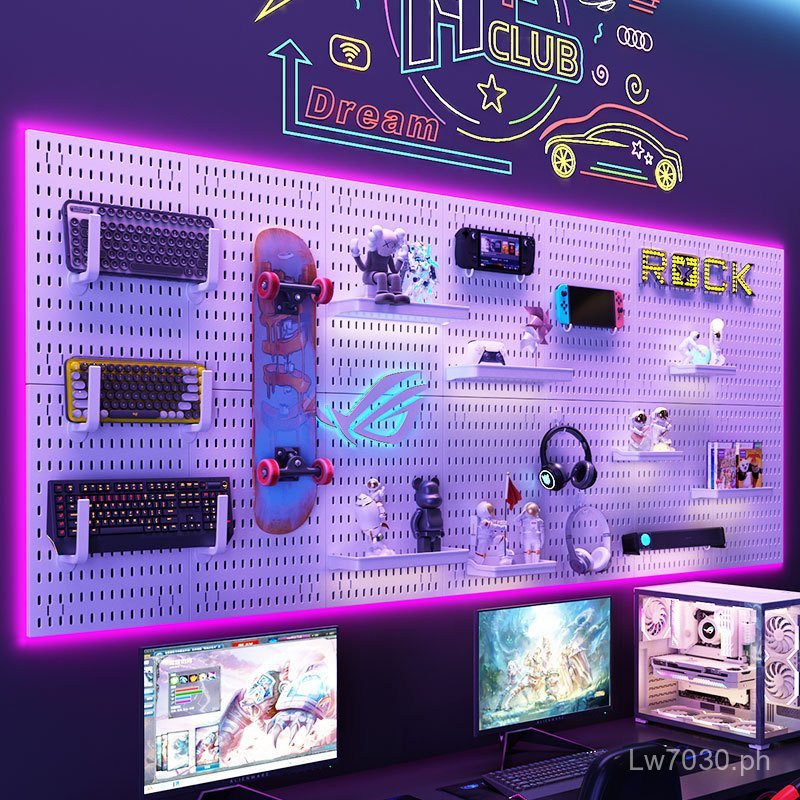 Computer Storage Rack Organizer Wall Mount Gaming Internet Celebrity No ...