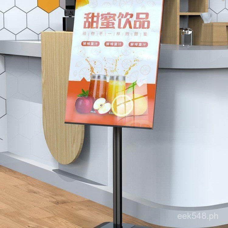 Display Stand Floor Standing Board Display Rack Mall Standing Sign ...