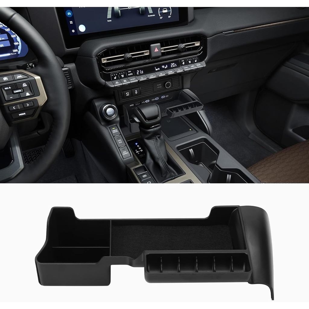 Center Console Organizer Tray Compatible with Toyota Land Cruiser Prado ...