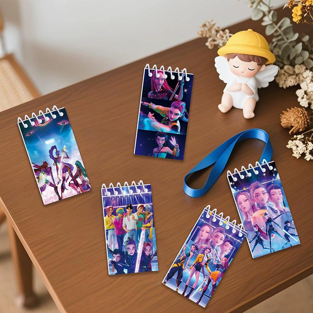 Huntrix K-pop Demon Hunters Notepad Saja Boys Notebook Notebook For ...