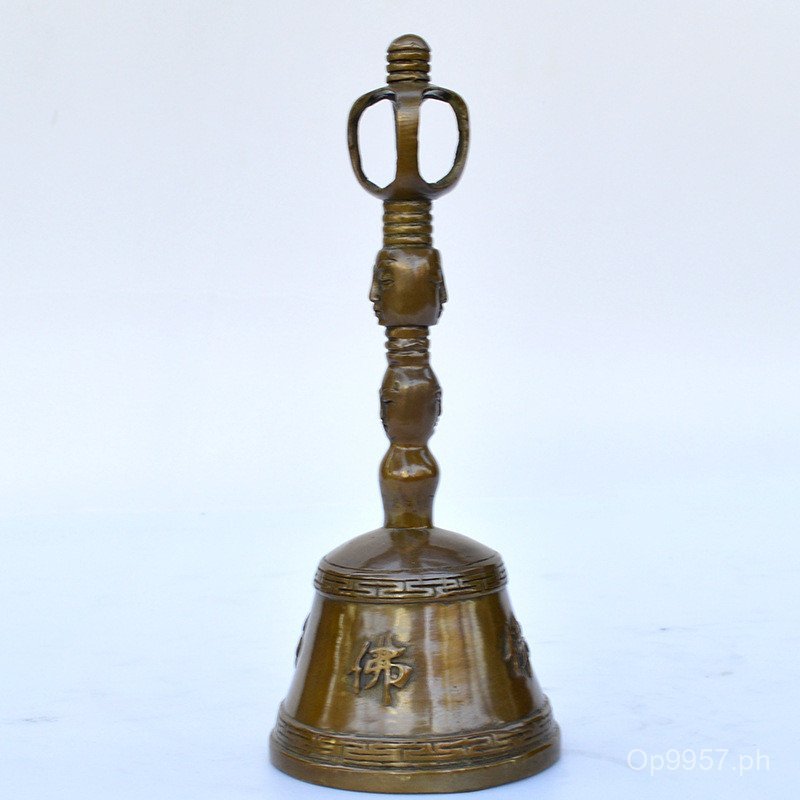 Handicrafts Rattle Temple Carved Ornament Dharma Bell Purely Handmade ...