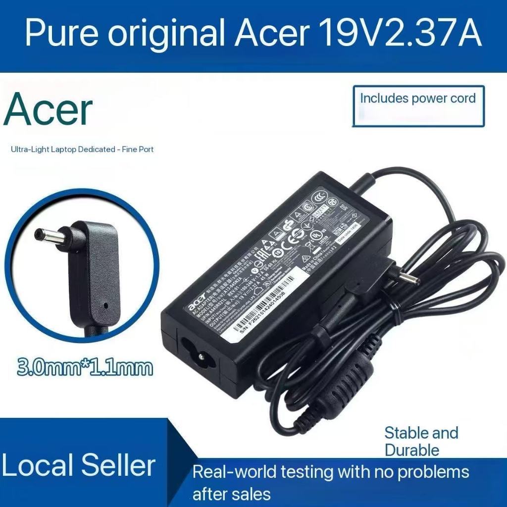 Acer Aspire Laptop Charger 19V 2.37A for Travelmate P214 TMP214-52 P214 ...