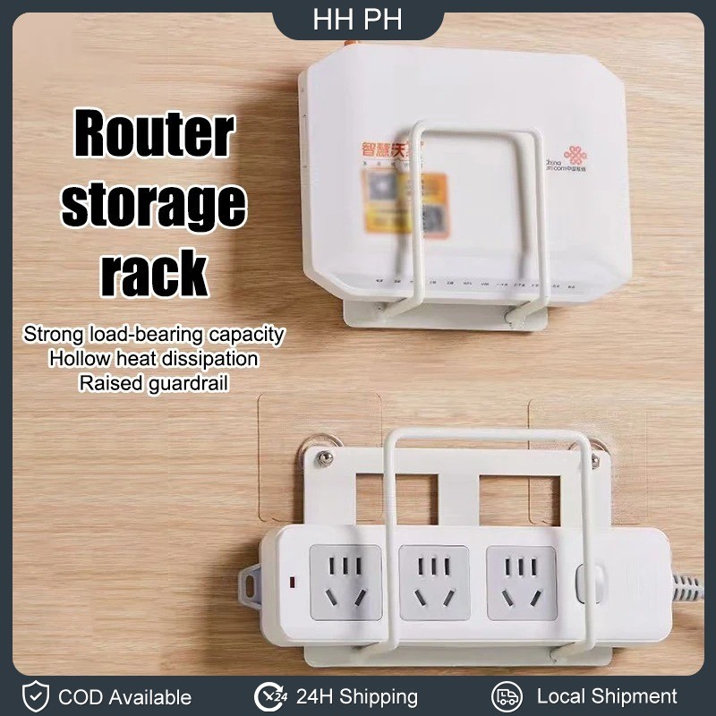 Wall Mounted Router Holder WiFi Storage Bracket Easy To Install Non ...
