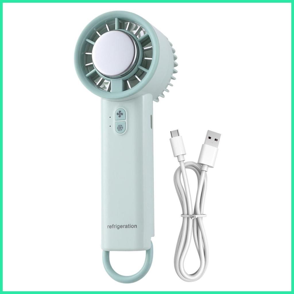 Handheld Portable Fan Tabletop Fan Portable 3 Wind Speed Ice Compress ...